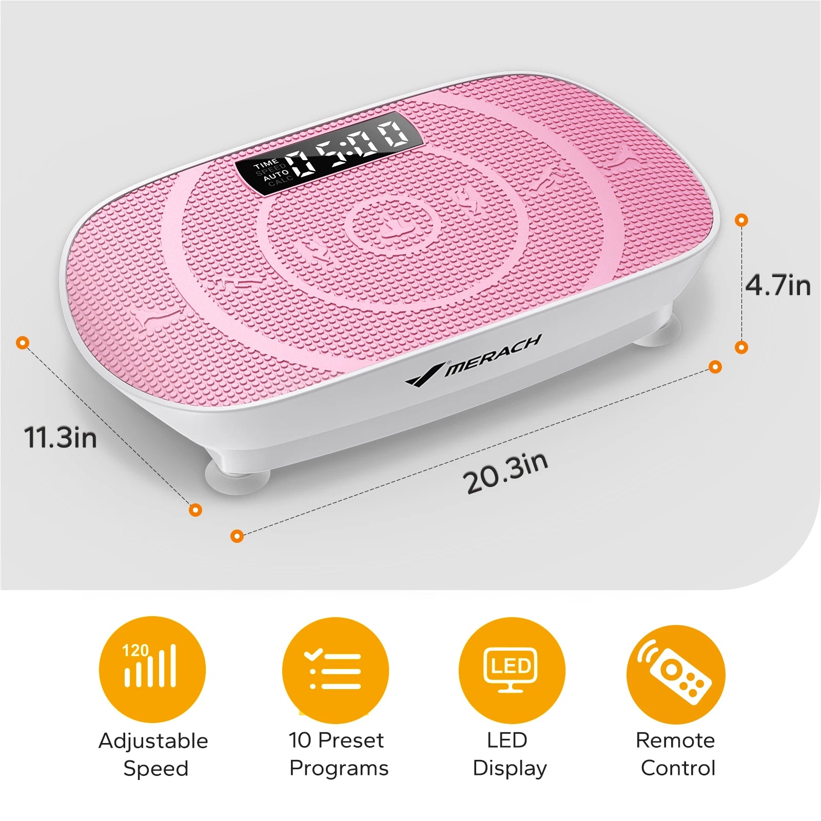 Vibration Plate Whole Body Fitness Workout Machine