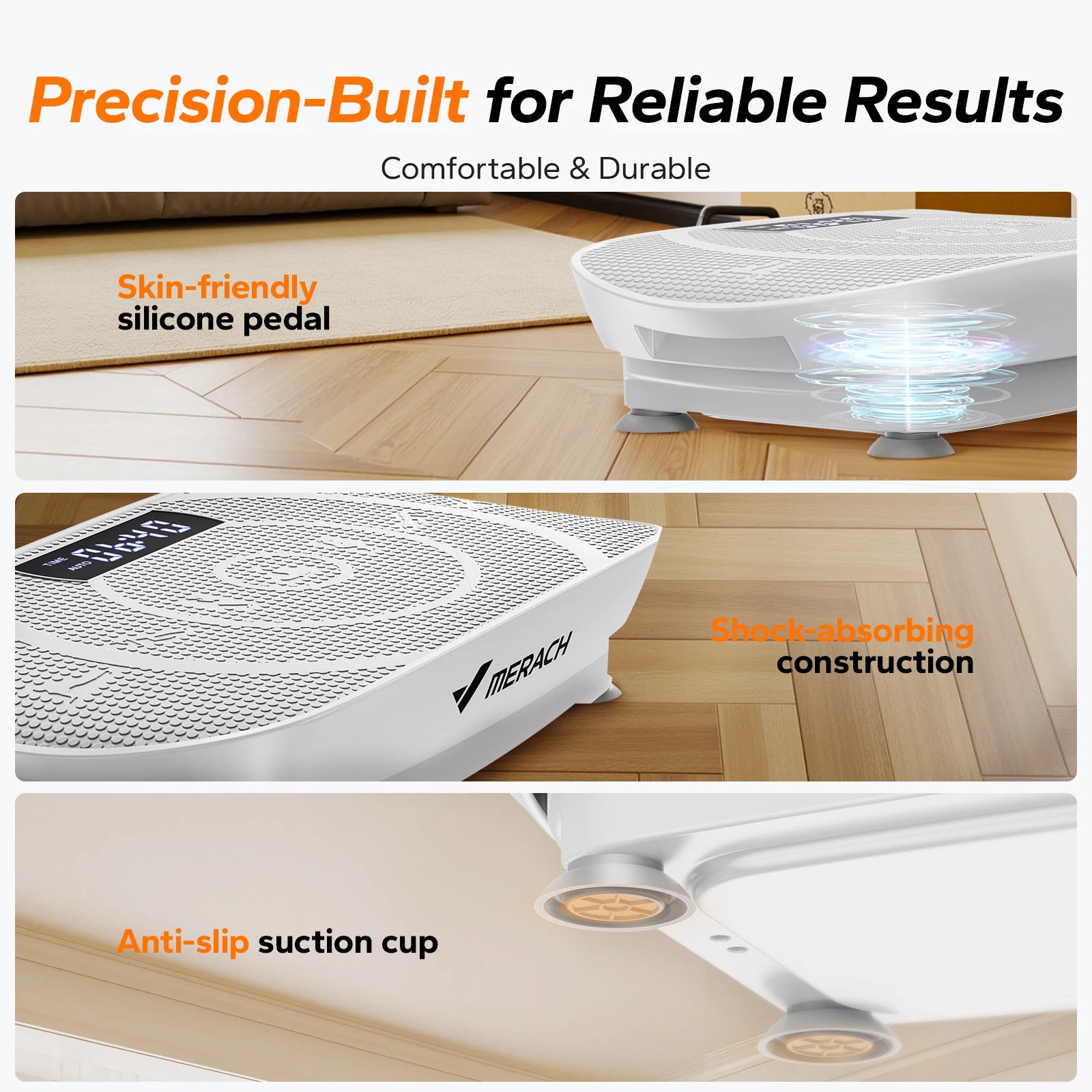 Vibration Plate Whole Body Fitness Workout Machine