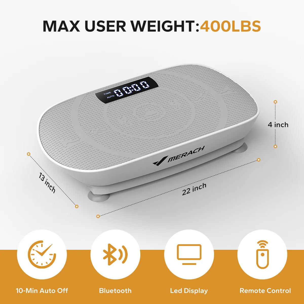 Vibration Plate Whole Body Fitness Workout Machine