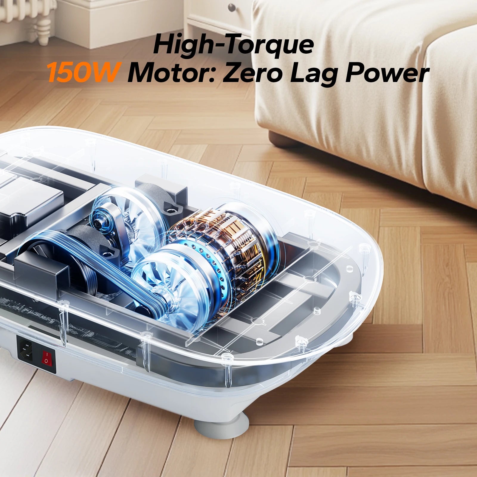 Vibration Plate Whole Body Fitness Workout Machine