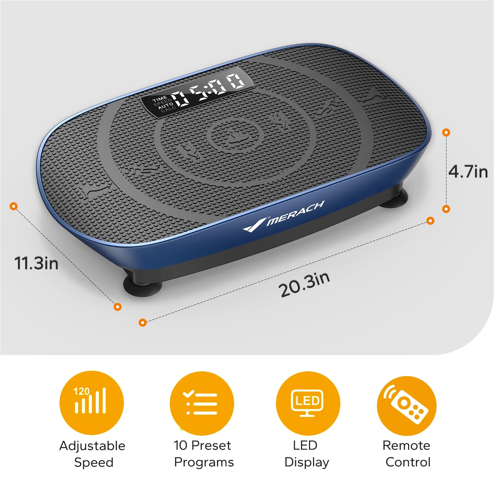 Vibration Plate Whole Body Fitness Workout Machine