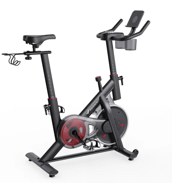Magnetic Exercise Bike Low Noise Indoor Cycling with App