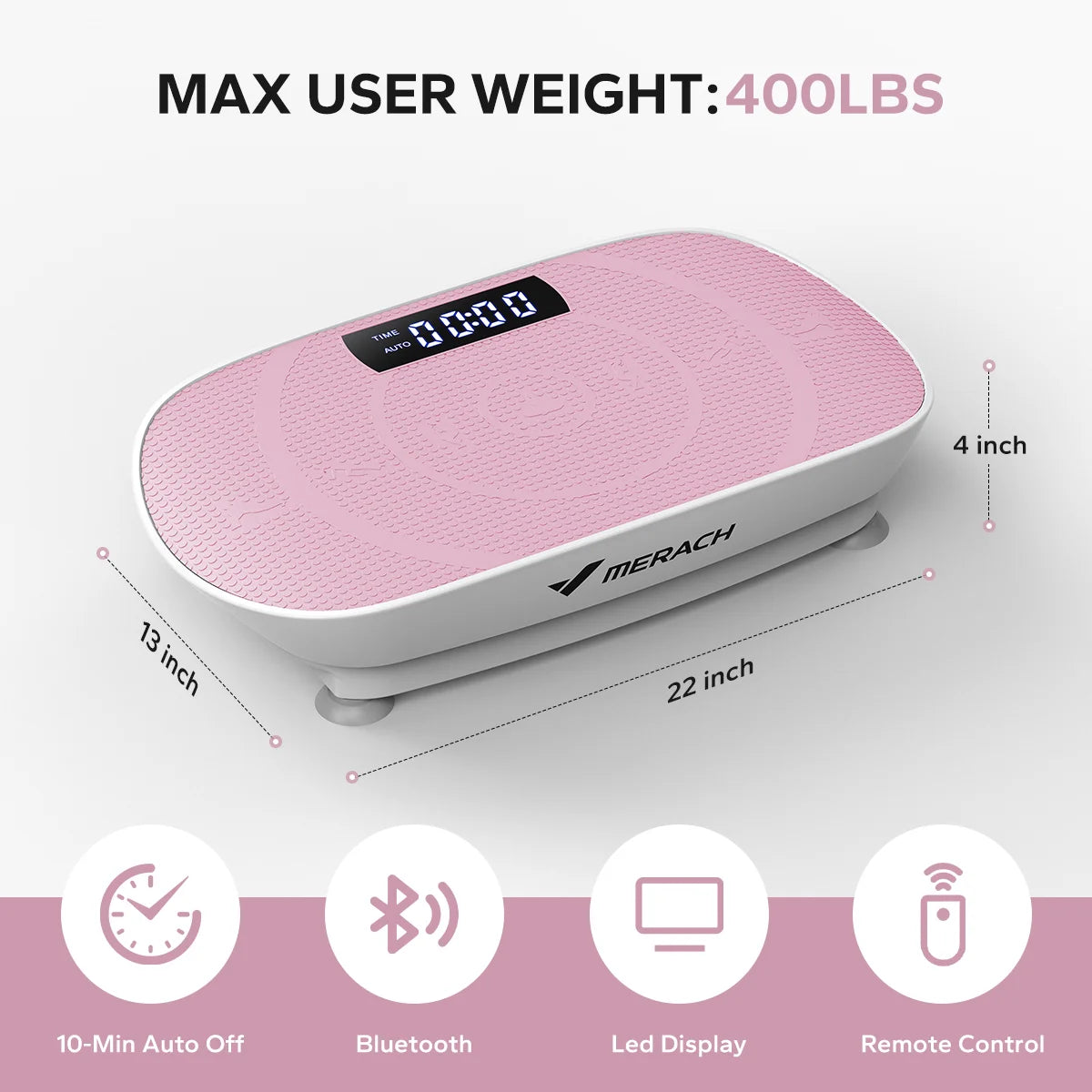 Vibration Plate Whole Body Fitness Workout Machine