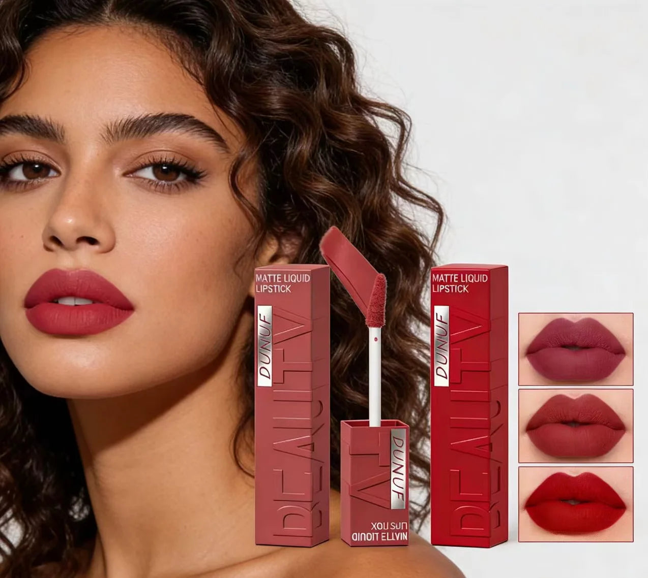 Matte Velvet Lipstick Waterproof Long-Lasting Non-Sticky Lip Gloss