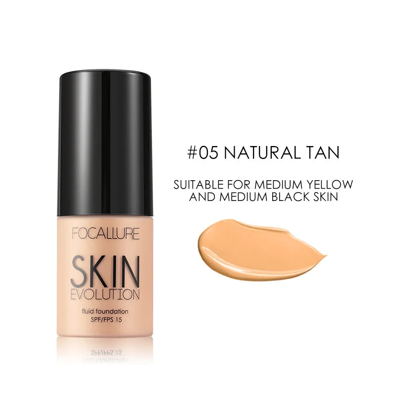 Liquid Foundation Full Coverage Oil Control Moisturizing Makeup