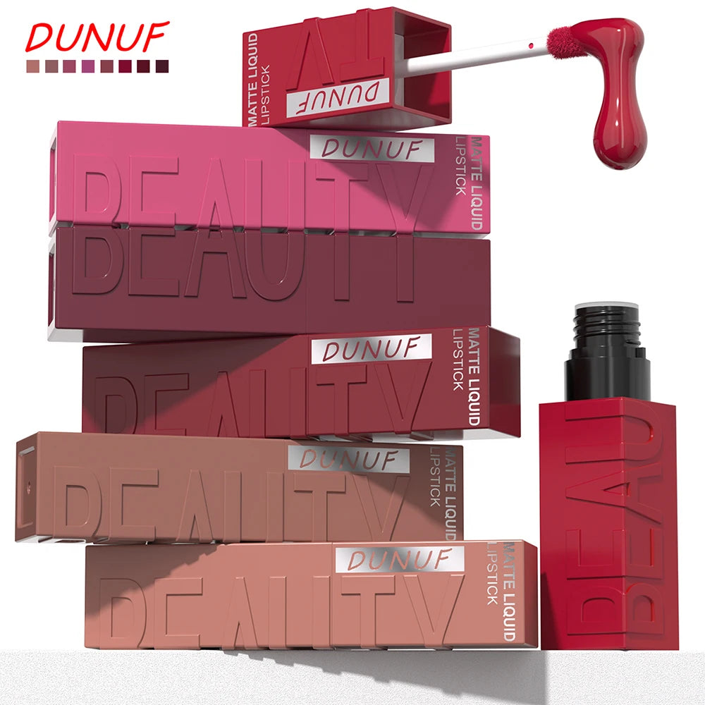 Matte Velvet Lipstick Waterproof Long-Lasting Non-Sticky Lip Gloss