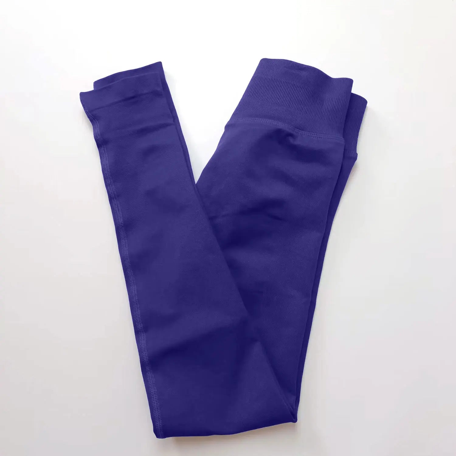 Seamless Yoga Leggings Scrunch Bum Fitness Workout Pants