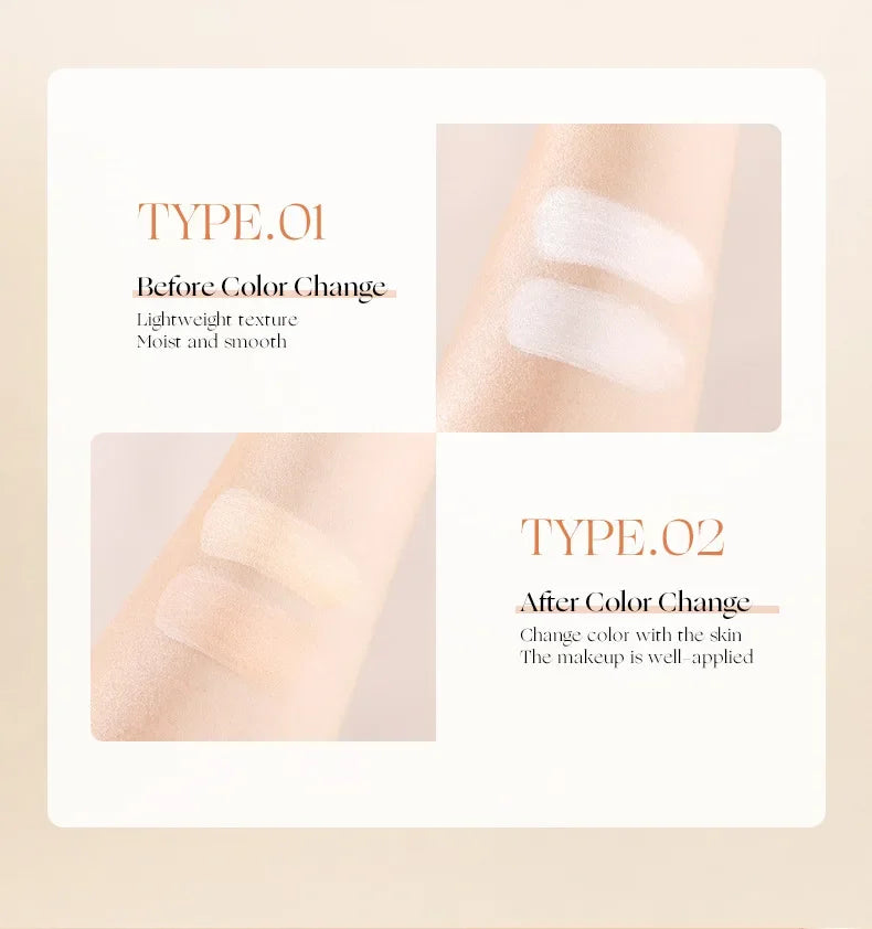 Color-Adapting 2-in-1 Foundation Stick with Brush