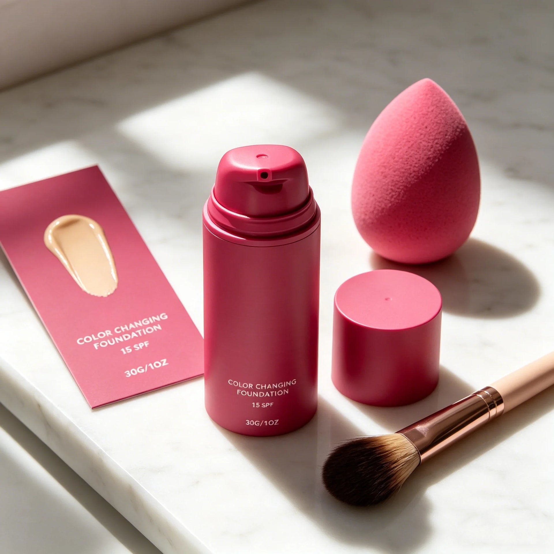 Liquid Foundation SPF15 Full Coverage Concealer Moisturizing Makeup Base