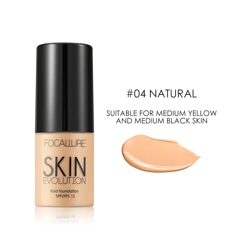 Liquid Foundation Full Coverage Oil Control Moisturizing Makeup