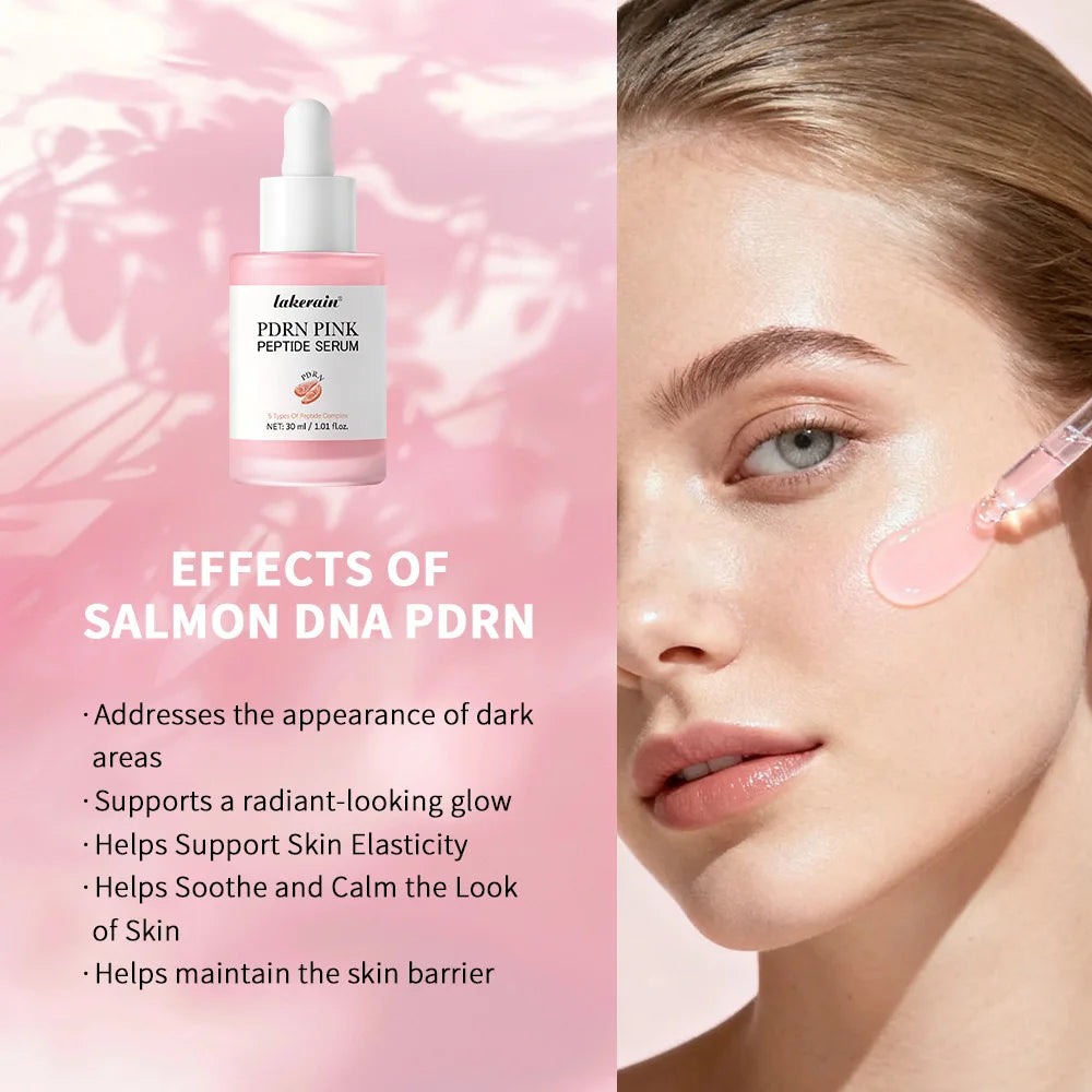 Salmon DNA PDRN Pink Peptide Serum Hydrating Firming Glow Care