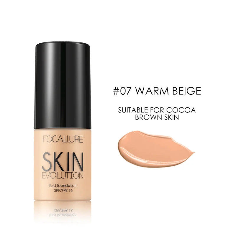 Liquid Foundation Full Coverage Oil Control Moisturizing Makeup