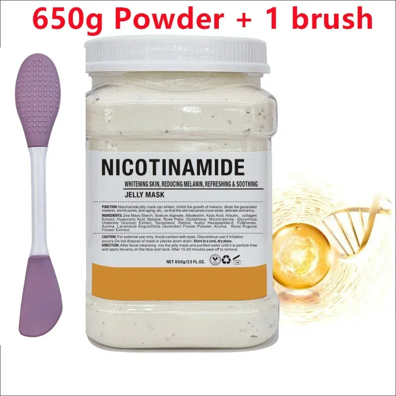 Chamomile Hyaluronic Acid Jelly Mask Powder with Silicone Brush