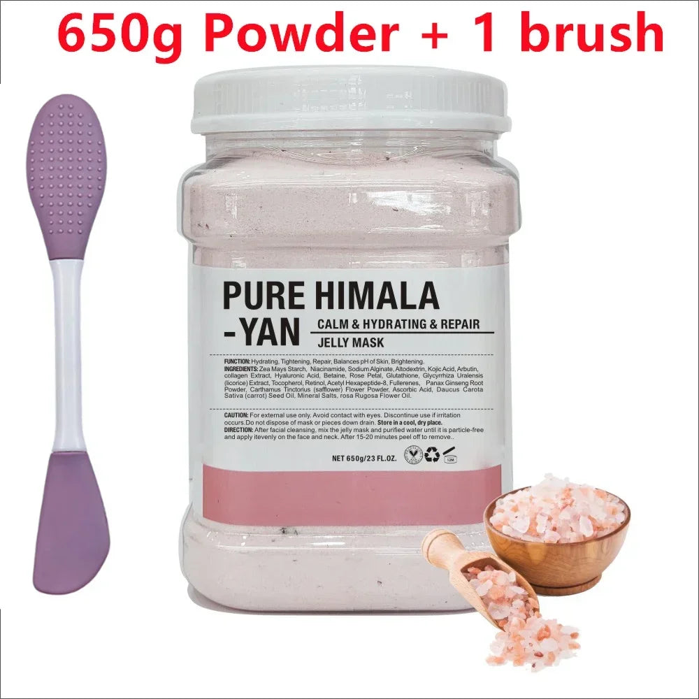 Chamomile Hyaluronic Acid Jelly Mask Powder with Silicone Brush