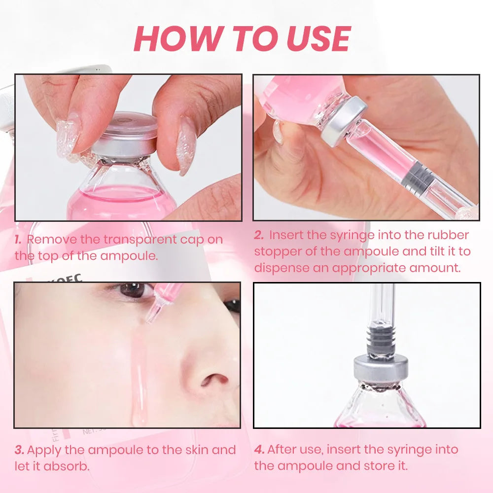 Peptide Lifting Serum Collagen Ampoule Anti-Aging Firming Skin Care