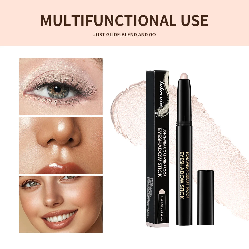 Eyeshadow Stick Shimmer Matte Waterproof Glitter Pencil