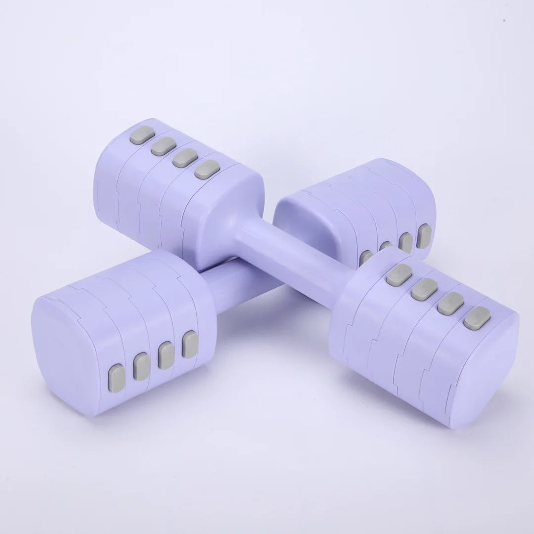 2-in-1 Adjustable Dumbbell Kettlebell Multifunction Fitness Equipment