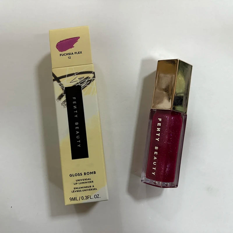 Beauty Lip Glaze Fuchsia Flex Moisturizing Shimmer Lipstick
