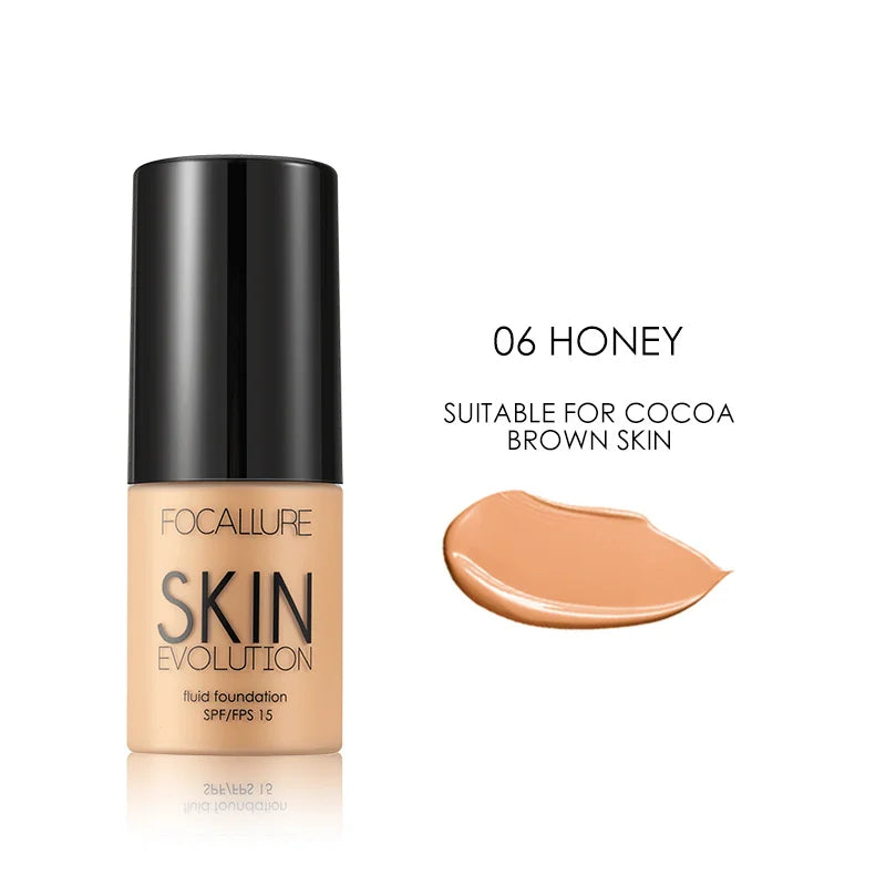 Liquid Foundation Full Coverage Oil Control Moisturizing Makeup