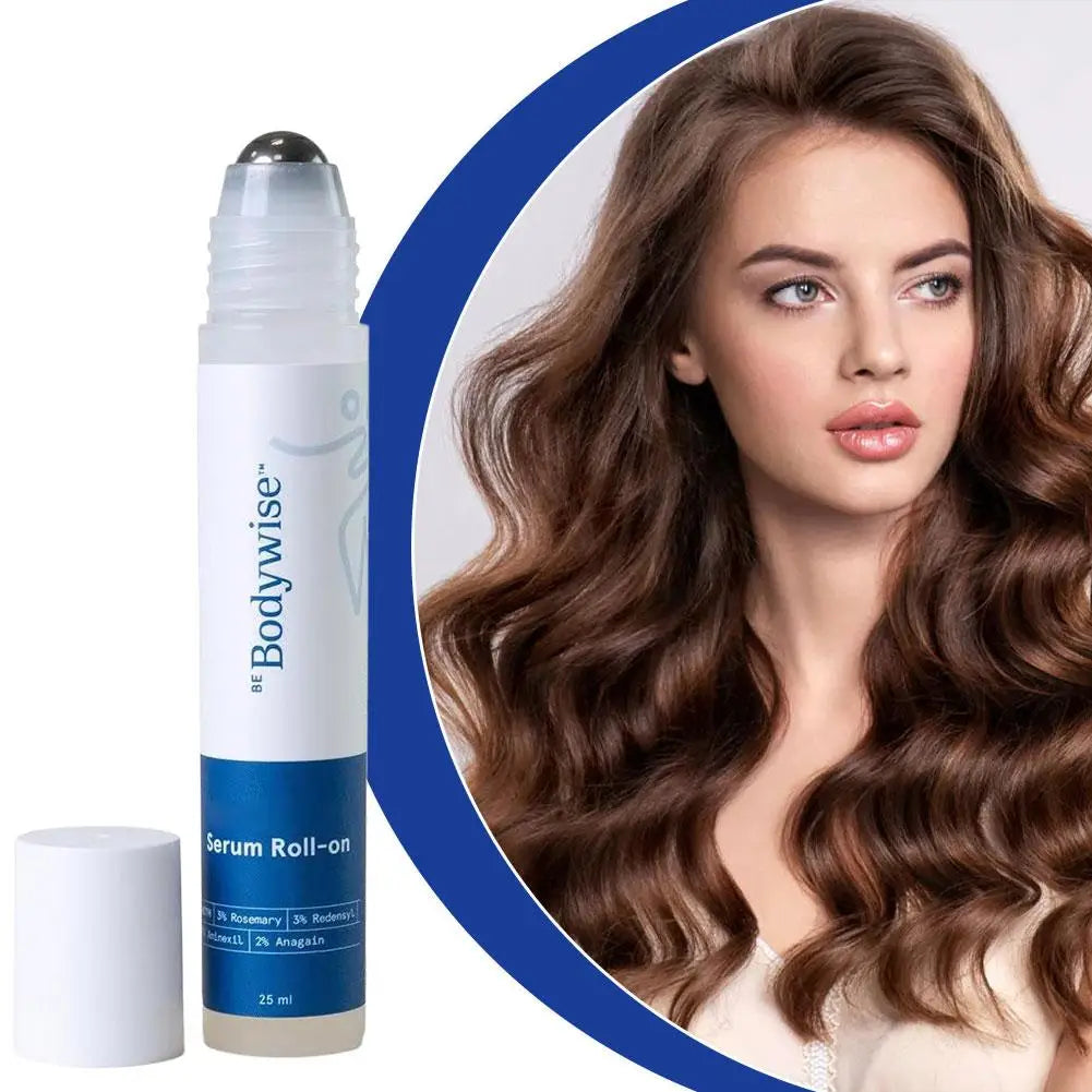 Bodywise Rosemary Hair Roll-On Serum Anti-Frizz Scalp Nourishing Care