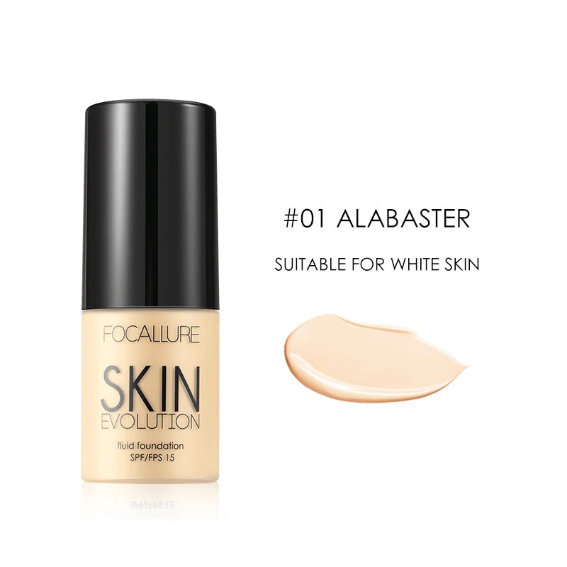 Liquid Foundation Full Coverage Oil Control Moisturizing Makeup