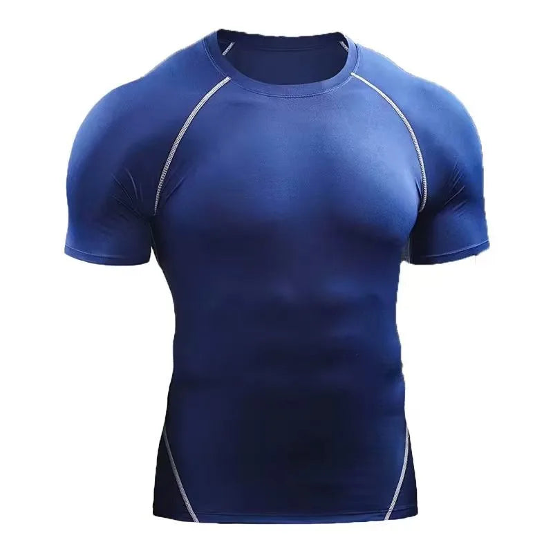 Men’s Quick Dry Sports T-Shirt Tight Fit Running Training