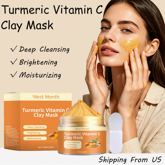 Turmeric Vitamin C Clay Mask Deep Cleansing Care