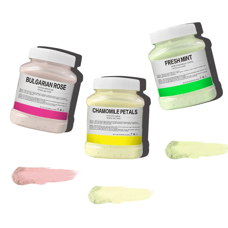 24K Gold Rose Petal Jelly Mask Powder Hydrating Skincare