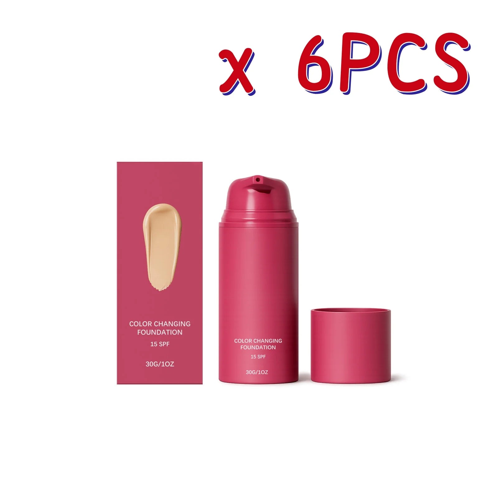 Liquid Foundation SPF15 Full Coverage Concealer Moisturizing Makeup Base