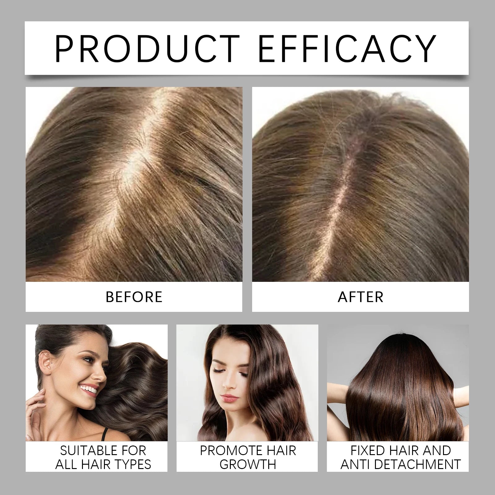 Hair Dye Shampoo 200ml Quick Color Brown Black Gentle Care