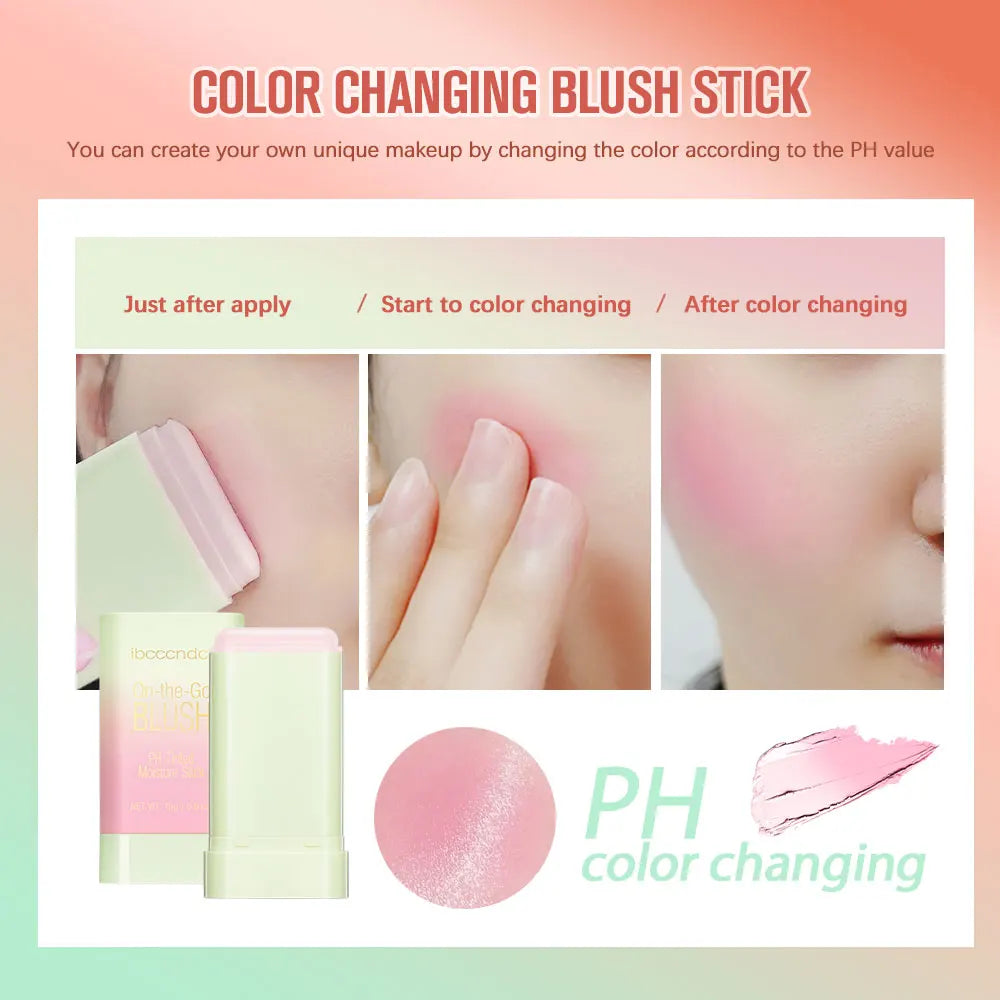 Tinted Moisture Blush Stick Waterproof Natural Cheek Color
