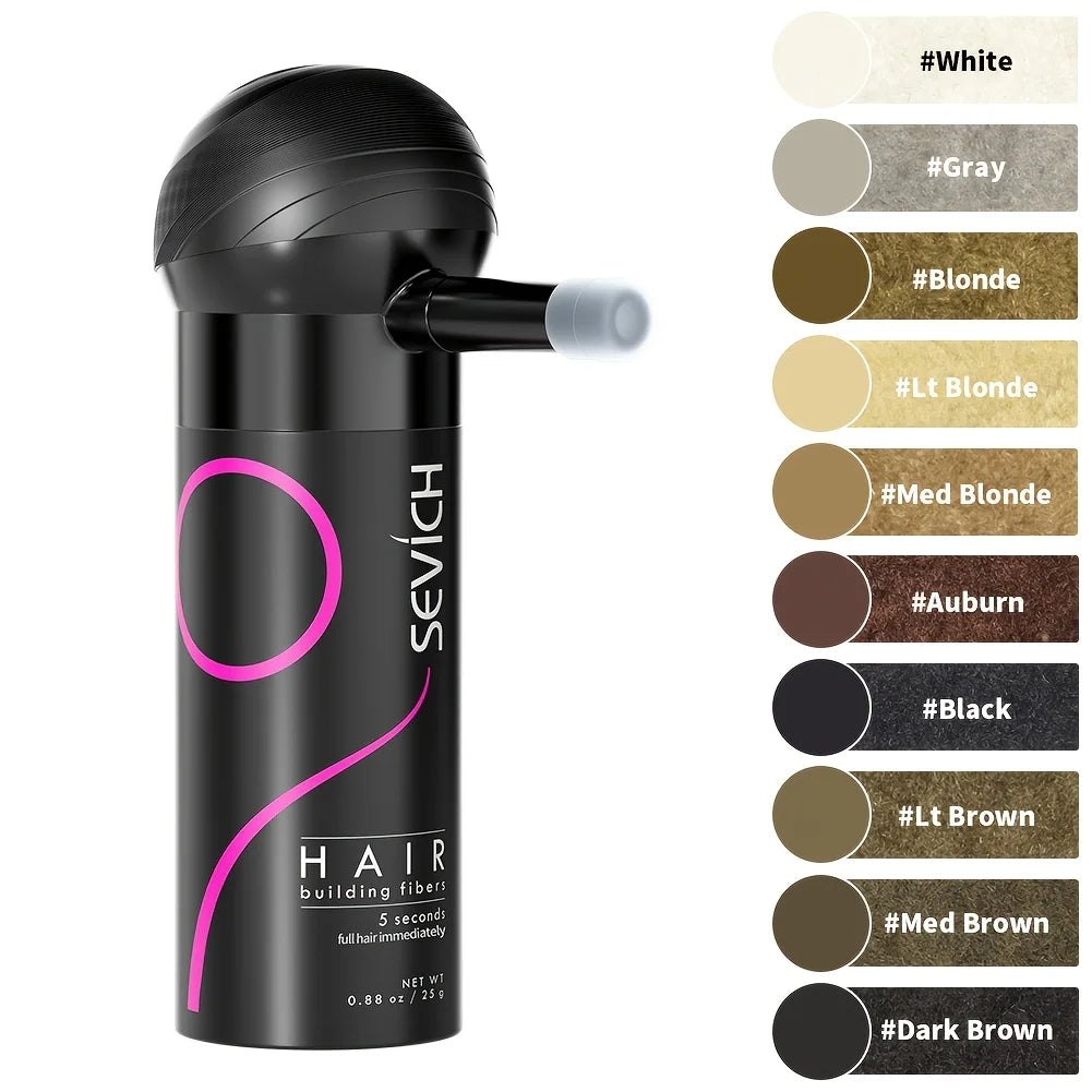Hair Building Fibers Keratin Powder Hair Loss Coverage Set