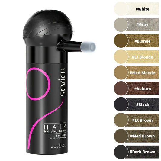 Hair Building Fibers Keratin Powder Hair Loss Coverage Set