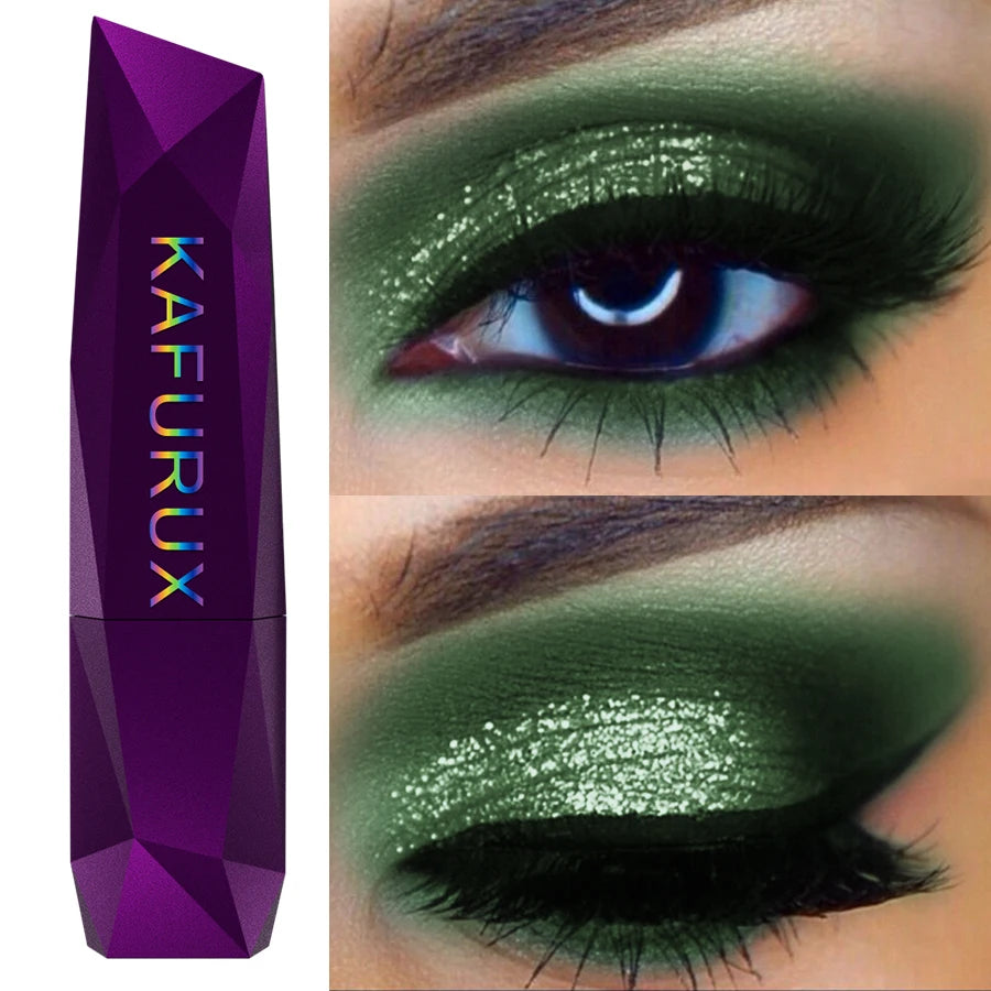 19-Color Glitter Eyeshadow Stick Waterproof Metallic High Pigment