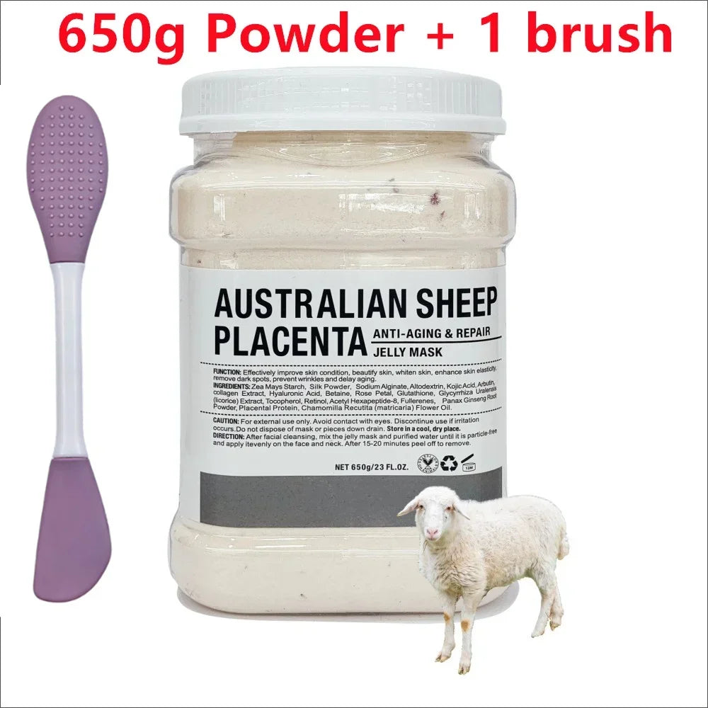 Chamomile Hyaluronic Acid Jelly Mask Powder with Silicone Brush