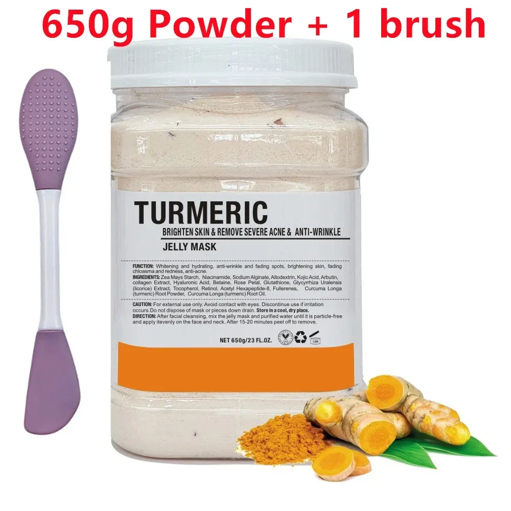 Chamomile Hyaluronic Acid Jelly Mask Powder with Silicone Brush