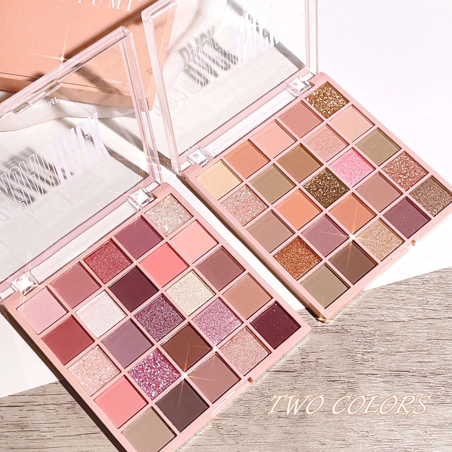 25-Color Milk Tea Eyeshadow Palette Warm Neutral Makeup Set