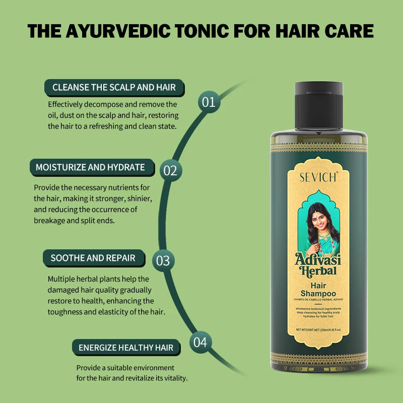 Herbal Shampoo 250ml Hair Growth Anti Hair Loss Care
