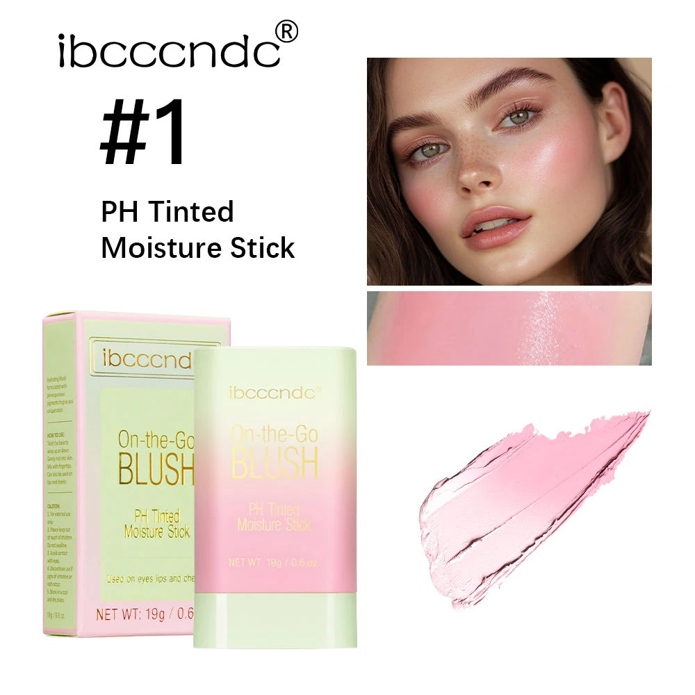 Tinted Moisture Blush Stick Waterproof Natural Cheek Color