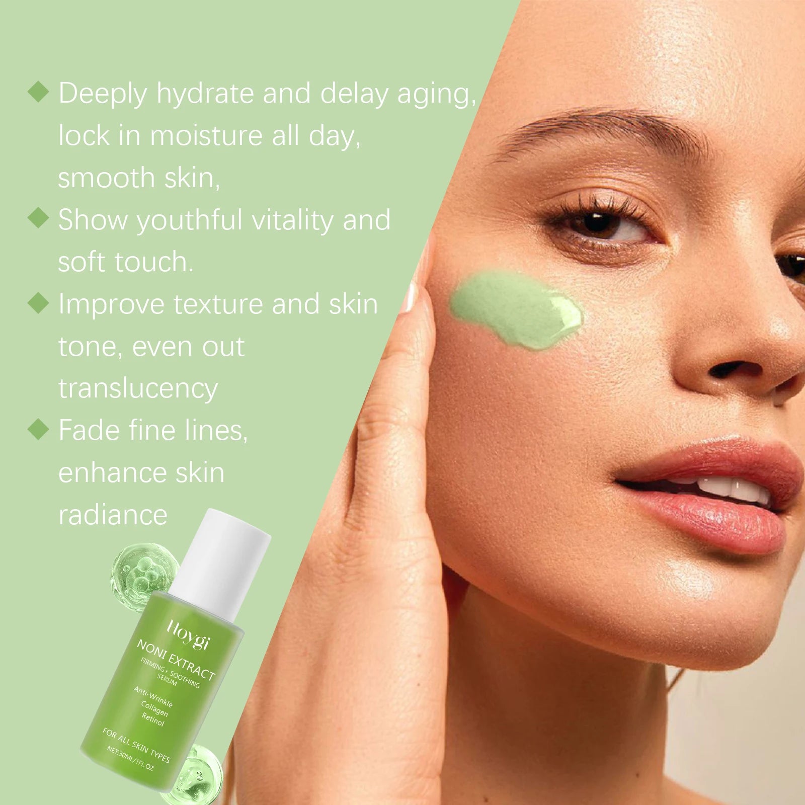 Retinol Serum Noni Fruit Essence Brightening Firming Facial Skincare