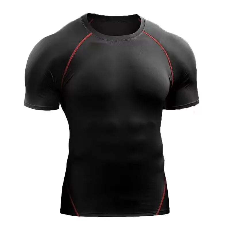 Men’s Quick Dry Sports T-Shirt Tight Fit Running Training