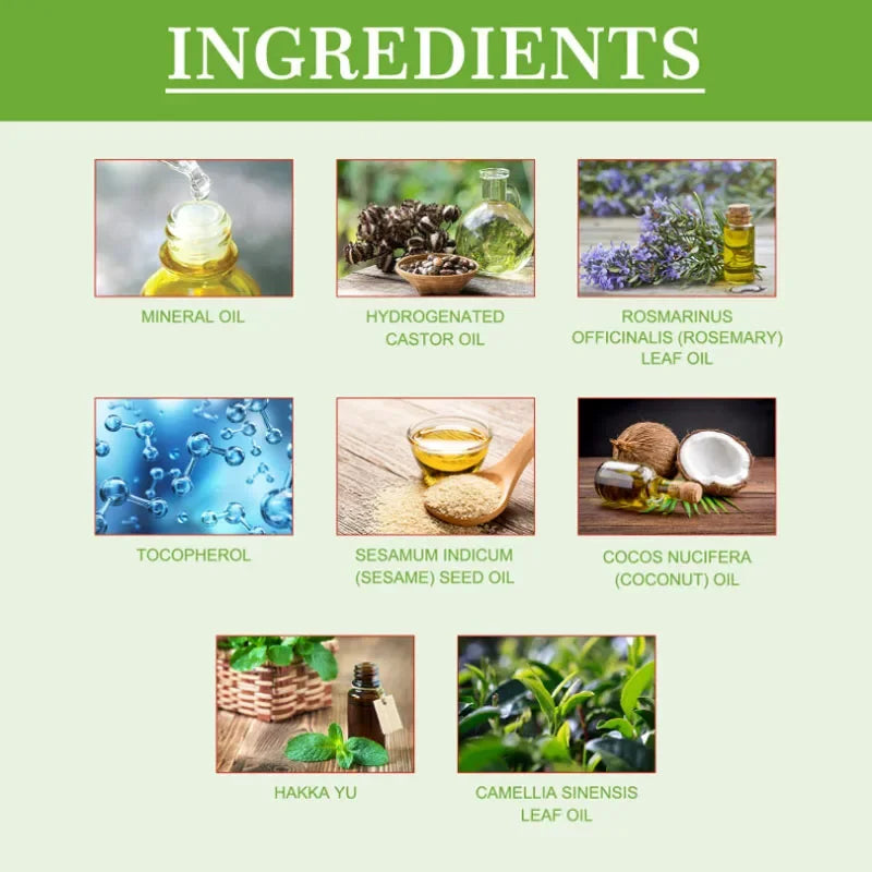 Rosemary Hair Growth Oil Anti Hair Loss Strengthening Scalp Care