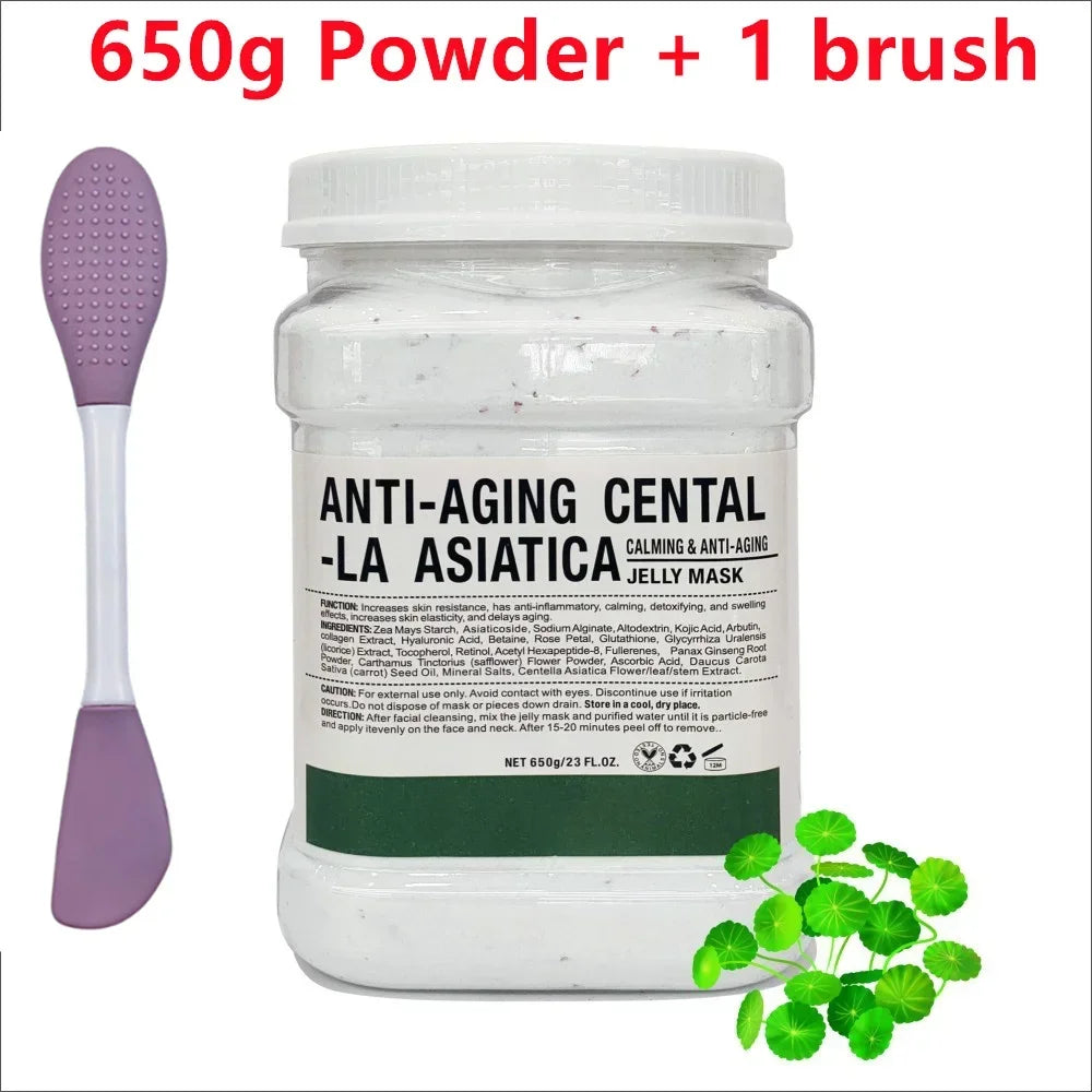 Chamomile Hyaluronic Acid Jelly Mask Powder with Silicone Brush