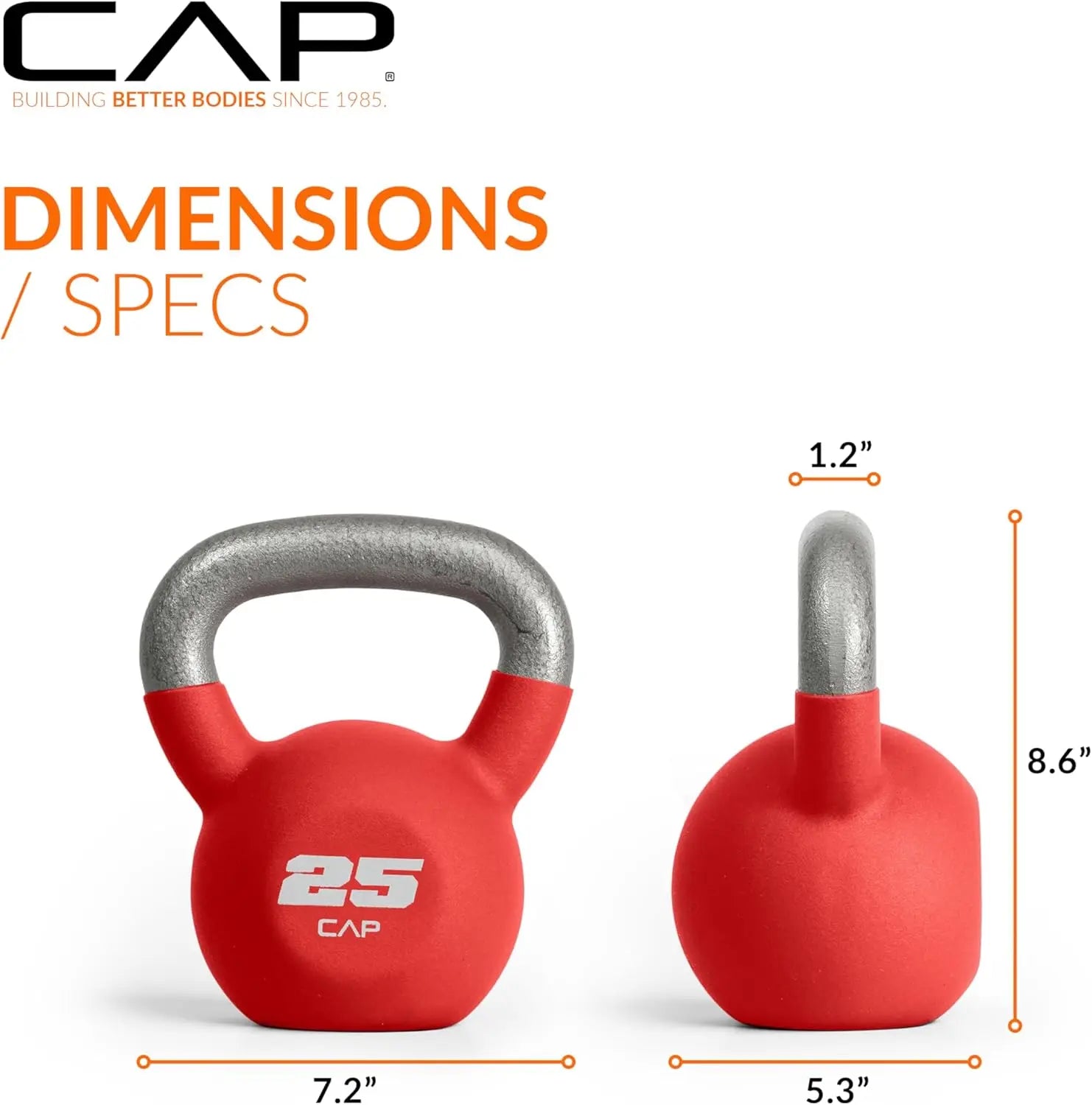 Barbell Cast Iron Kettlebell Coated Weight Training Equipment