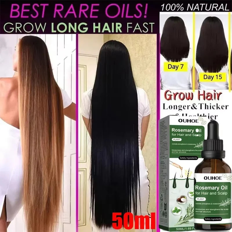 Rosemary Hair Growth Oil Anti Hair Loss Strengthening Scalp Care