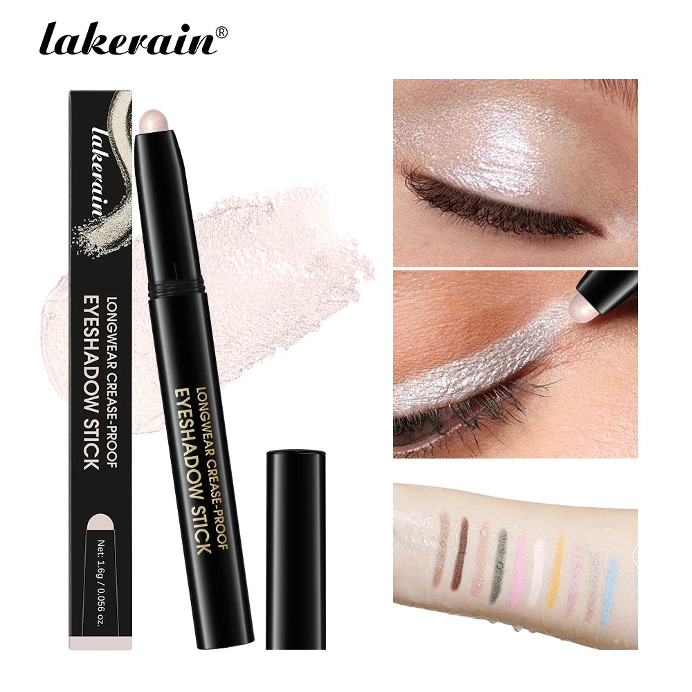 Eyeshadow Stick Shimmer Matte Waterproof Glitter Pencil