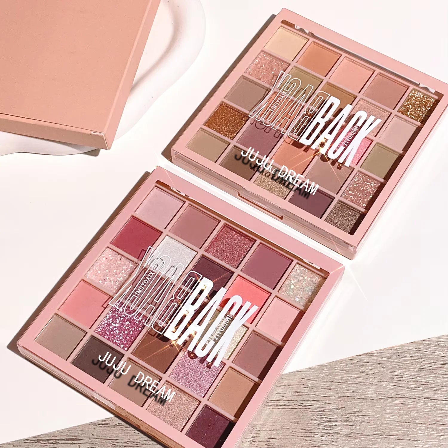 25-Color Milk Tea Eyeshadow Palette Warm Neutral Makeup Set
