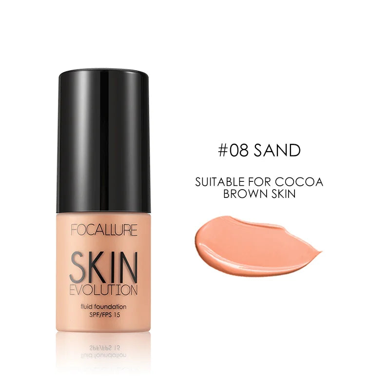 Liquid Foundation Full Coverage Oil Control Moisturizing Makeup
