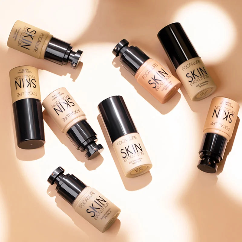 Liquid Foundation Full Coverage Oil Control Moisturizing Makeup