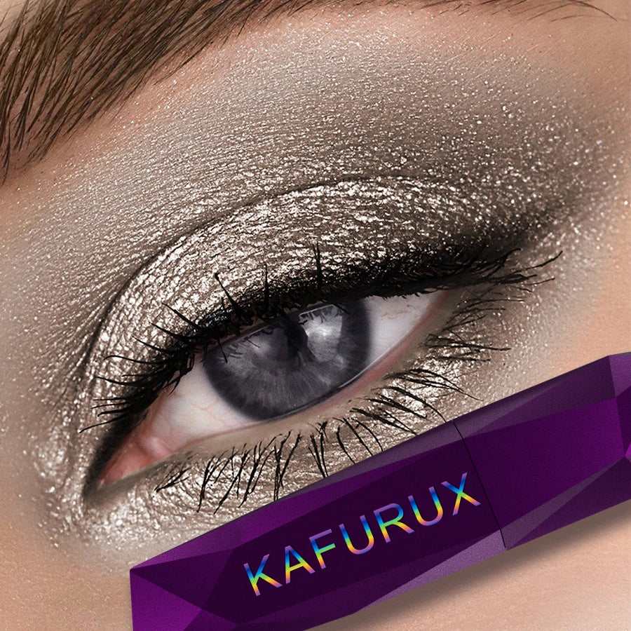 19-Color Glitter Eyeshadow Stick Waterproof Metallic High Pigment
